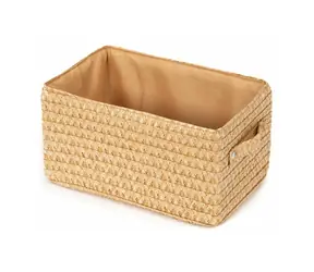 Compactor LILOU beżowa / Kosz do przechowywania tkany z polipropylenu / 23 x 15 x 12 cm