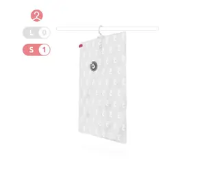 Torba do zawieszania próżniowego Compactor Espace na marynarki i garnitury - krótka / 70 x 105 cm