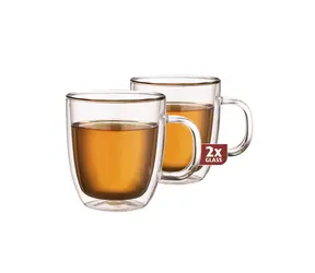 Maxxo DH919 szklanki termiczne z podwójnymi ściankami do herbaty extra tea 2 szt. / wyprzedaż