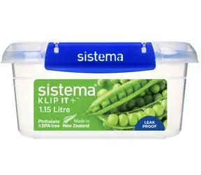Sistema KLIP IT PLUS Pojemnik na żywność 2 klipsy 1,15 l