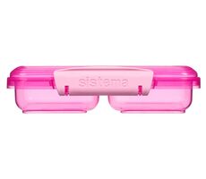 Sistema Lunch 2-komorowy lunch box 350 ml różowy