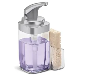 Simplehuman Dozownik do mydła i detergentu do mycia naczyń / 650 ml / nikiel szczotkowany 