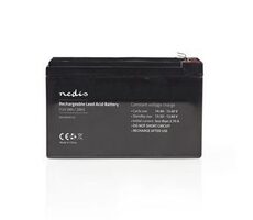 Akumulator kwasowo-ołowiowy Nedis / Kwasowo-ołowiowy / Akumulator / 12 V / 9000 mAh
