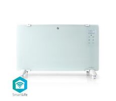 Nedis WIFIHTPL20FWT / Nagrzewnica wodna / Wi-Fi / SmartLife / 2000 W / 2 temperatury / LED