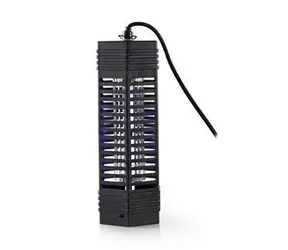Nedis Elektryczna Pułapka na Owady czarna / 6 W / Typ żarówki: F6T5 / BL / Efektywny zasięg: 50 m2 