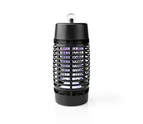 Nedis Elektryczna Pułapka na Owady Czarna/ 3 W / Typ żarówki: Lampa LED / Efektywny Zasięg: 30 m2 