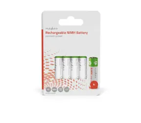 Akumulatory Ni-MH Nedis AA 4 szt. / 1,2 V DC / 1300 mAh 