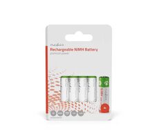 Akumulatory Ni-MH Nedis AA 4 szt. / 1,2 V DC / 2600 mAh 