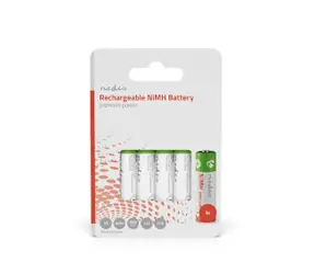 Akumulatory Ni-MH Nedis AA 4 szt. / 1,2 V DC / 2600 mAh 