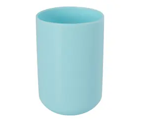 Kubek na szczoteczkę do zębów MSV INAGUA pastelowo zielony / plastikowy