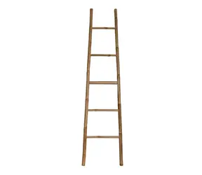 MSV TILDA drabinka na ręczniki łazienkowe bambus / 150 CM