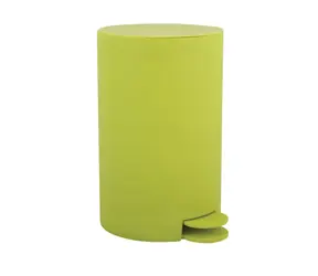 Kosz na śmieci MSV OSAKI pedałowy 3 L pistacjowy zielony / plastik 