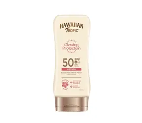 Hawaiian Tropic Glowing Protection Sun Lotion SPF50 170 ml / Krem przeciwsłoneczny
