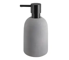 Dozownik do mydła Spirella GEMMA szary / ceramiczny / 500 ml