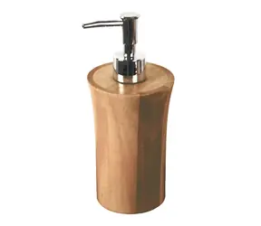 Dozownik do mydła Spirella GOBI bambusowy / 140 ml