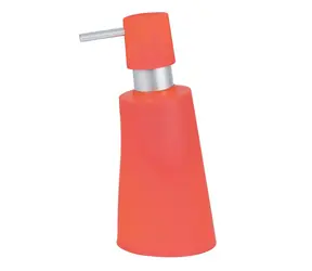 Dozownik do mydła Spirella MOVE czerwony / plastik / 300 ml