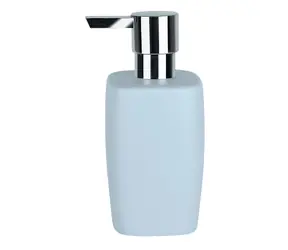 Dozownik do mydła Spirella RETRO pastelowy niebieski / ceramiczny / 300 ml