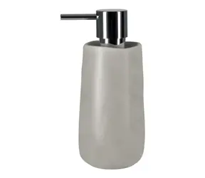 Dozownik do mydła Spirella SINA szaro-brązowy / ceramiczny / 350 ml