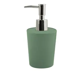 Dozownik do mydła Spirella TAKEO bazylia zielona / włókna bambusowe / 400 ml