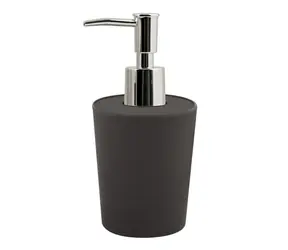 Dozownik do mydła Spirella TAKEO ciemnoszary / włókna bambusowe / 400 ml