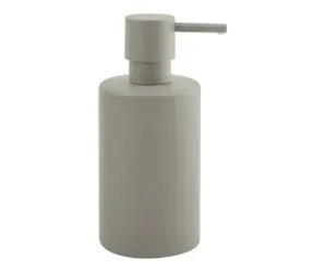 Dozownik do mydła Spirella TUBE-Matt matowy taupe / ceramiczny / 300 ml