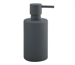 Dozownik do mydła Spirella TUBE-Matt matowy ciemnoszary / ceramiczny / 300 ml