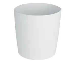 Kubek na szczoteczkę do zębów Spirella Lemon OPAQUE biały / plastikowy