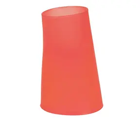 Kubek na szczoteczkę do zębów Spirella MOVE czerwony / plastikowy