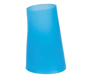 Kubek na szczoteczkę do zębów Spirella MOVE niebieski / plastikowy