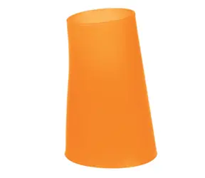 Kubeczek na szczoteczkę do zębów Spirella MOVE pomarańczowy / plastikowy