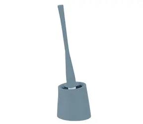 Szczotka toaletowa Spirella MOVE z plastikowym pojemnikiem szara