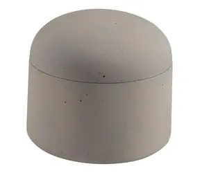 Pojemnik na płatki do demakijażu Spirella GEMMA w kolorze ziemisto-brązowo-szarym / ceramiczny / 0,29 l