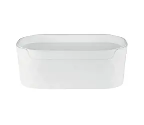 Pudełko na kosmetyki Spirella POOL białe / plastikowe