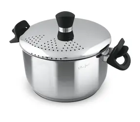 Garnek Lamart Strain Pot z pokrywką sitkową 5,8 l / 24 x 13,5 cm / stal nierdzewna
