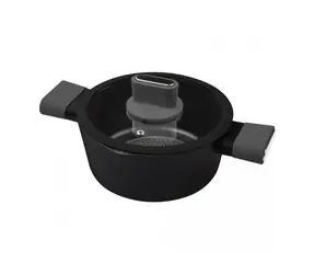 Lamart Poele Casserole 4.3L czarny / 24 x 11 cm / aluminium