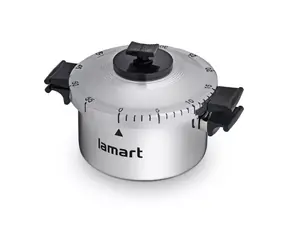 Timer do szybkowaru Lamart Fan, srebrny / plastikowy