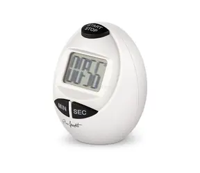 Lamart Fan Egg timer biało-czarny / plastikowy