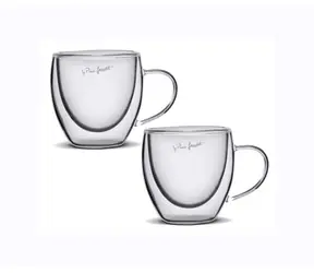 Zestaw szklanek do espresso Lamart Vaso 2 szt. 75 ml przezroczyste / szklane