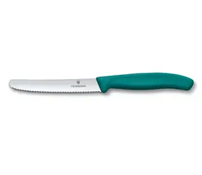 VICTORINOX Nóż do pomidorów Swiss Classic 11 cm zielony