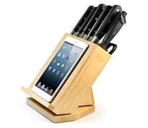 Nierozpakowane - CS Solingen Premium CS-056940 / Zestaw noży / stojak obrotowy / 8 szt. / nierozpakowane