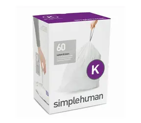 Worki na śmieci Simplehuman 35-45 L typ K chowane / 3 x 20 szt. (60 worków)