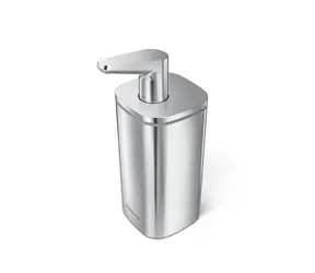 Dozownik mydła i środka dezynfekcyjnego Simplehuman Pulse - 295 ml / stal nierdzewna
