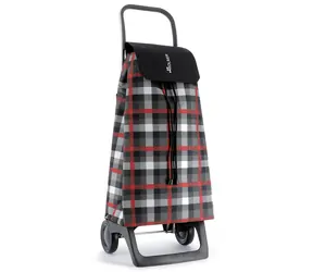 Torba na zakupy Rolser Jet Scottish Joy na kółkach, szara