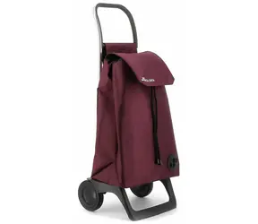Torba na zakupy Rolser Baby MF Joy-1800 na kółkach, bordowa