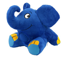 Lampa LED Die Maus Elephant / zabawka do snu dla dzieci / pluszowa zabawka / niebieska