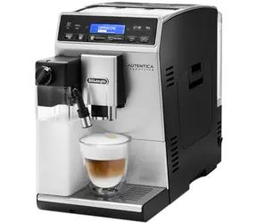 DeLonghi Autentica Cappuccino ETAM 29.660.SB srebrny / automatyczny ekspres do kawy / 1450 W / 15 bar / 1,4 l / pojemnik 150 g 