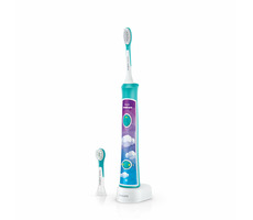 Philips Sonicare for Kids HX6322-04 / Elektryczna szczoteczka do zębów / 62 000 pociągnięć na minutę.