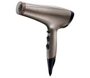 Remington AC8002 Keratin Protect Brown / Suszarka do włosów / 2200W / 3 temperatury / 2 prędkości / Dyfuzor / 1,8m 