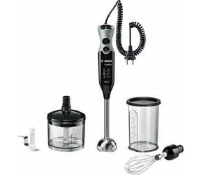 BOSCH MSM67170 czarno-szary / Blender ręczny / 750W / 12 prędkości / Turbo / Trzepaczka