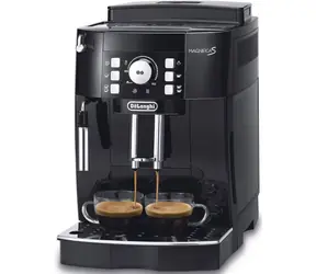 DeLonghi Magnifica S ECAM 21.117.B czarny / automatyczny ekspres do kawy / 1450 W / 15 bar / 1,8 l / pojemnik 250 g 